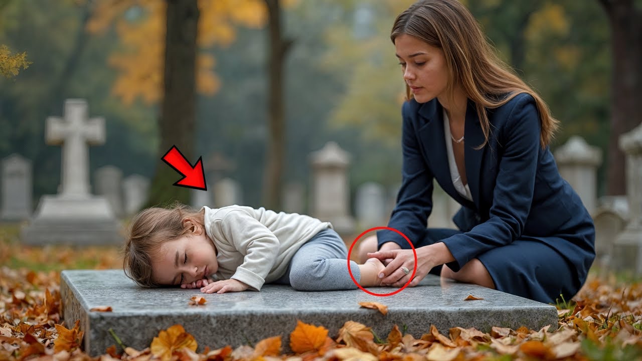 UČITELJICA UDOVICA ODLAZI NA GROB MUŽA I VIDI DJEVOJČICU SAMU — ISTINA SLAMA SRCE!
