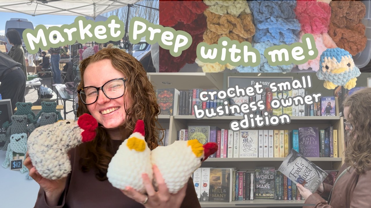 Week in my Life as a Small Business Owner | Prepping for my first Vendor Market of 2026!
