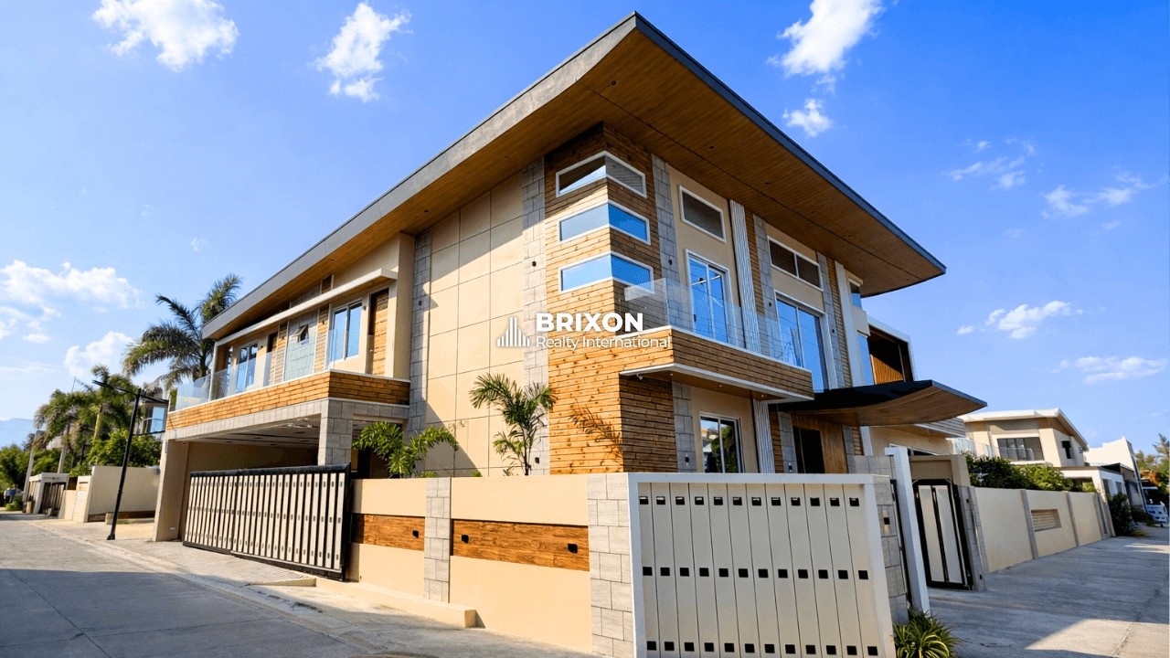 Grand Modern Luxury Pool House For Sale Near Clark in Angeles City