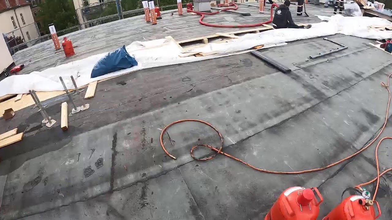 Bauder PYE PV G200 S5 schweißen- Teil 7 - Dachdecker Dresden