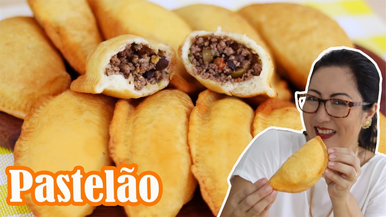 MASSA SUPER DELICIOSA PARA FRITAR OU ASSAR | PASTELÃO DE CARNE FÁCIL - Dika da Naka