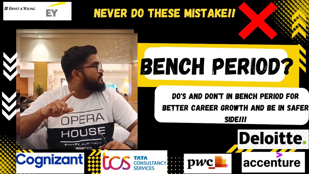 Bench Period in IT Companies  Do and Don't-for better career growth and Project Allotment!