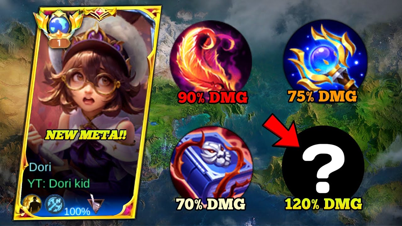 DORI HARD MATCH!! WHEN TOP 1 DORI USING POWERFULL BUILD & EMBLEM 2026 MLBB