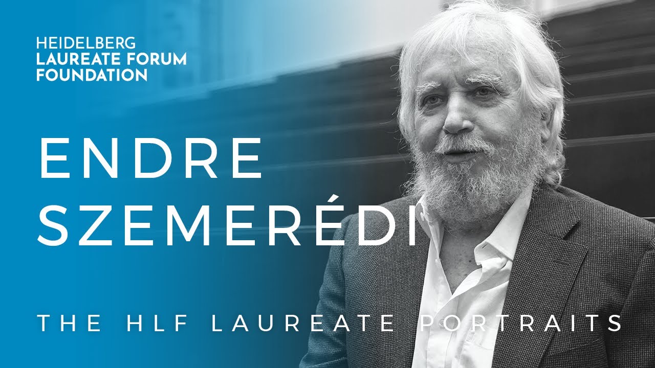 HLF Laureate Portraits: Endre Szemerédi