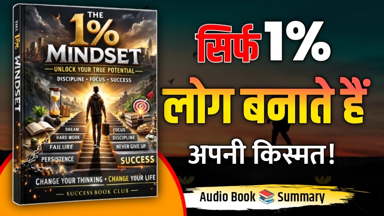 THE 1% Mindset 🔥 Why Only 1% People Succeed? | Powerful Motivational Audiobook | Success Mindset