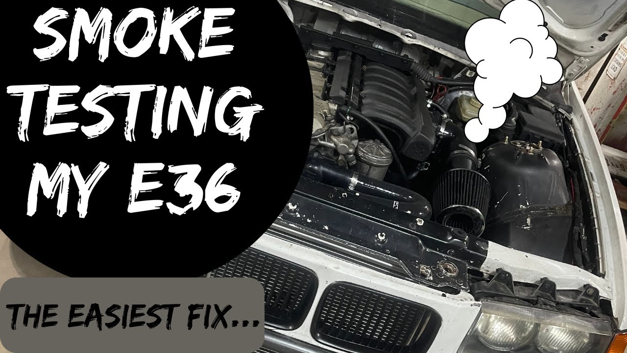 FINALLY Solving My E36's Vacuum Leak! (It was something simple)