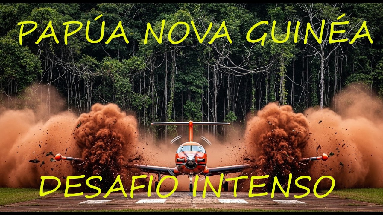 Pilatus PC 12 -Aeroporto Goroka Papúa Nova Guinea