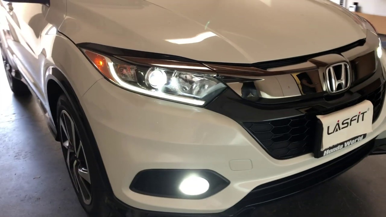 2019 2020 Honda HR-V Sport LED Headlight Low Beam & Fog Light Install