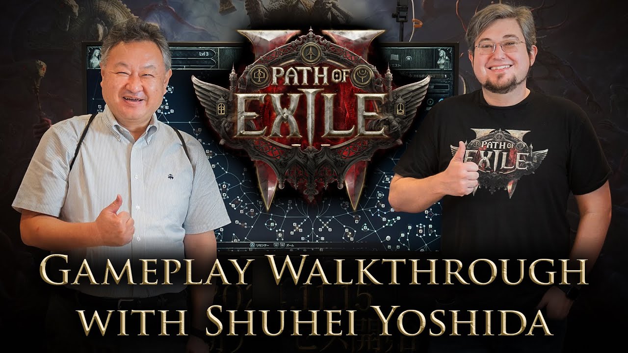 Path of Exile 2: Gameplay Walkthrough with Sony Interactive Entertainment's Shuhei Yoshida (吉田 修平)