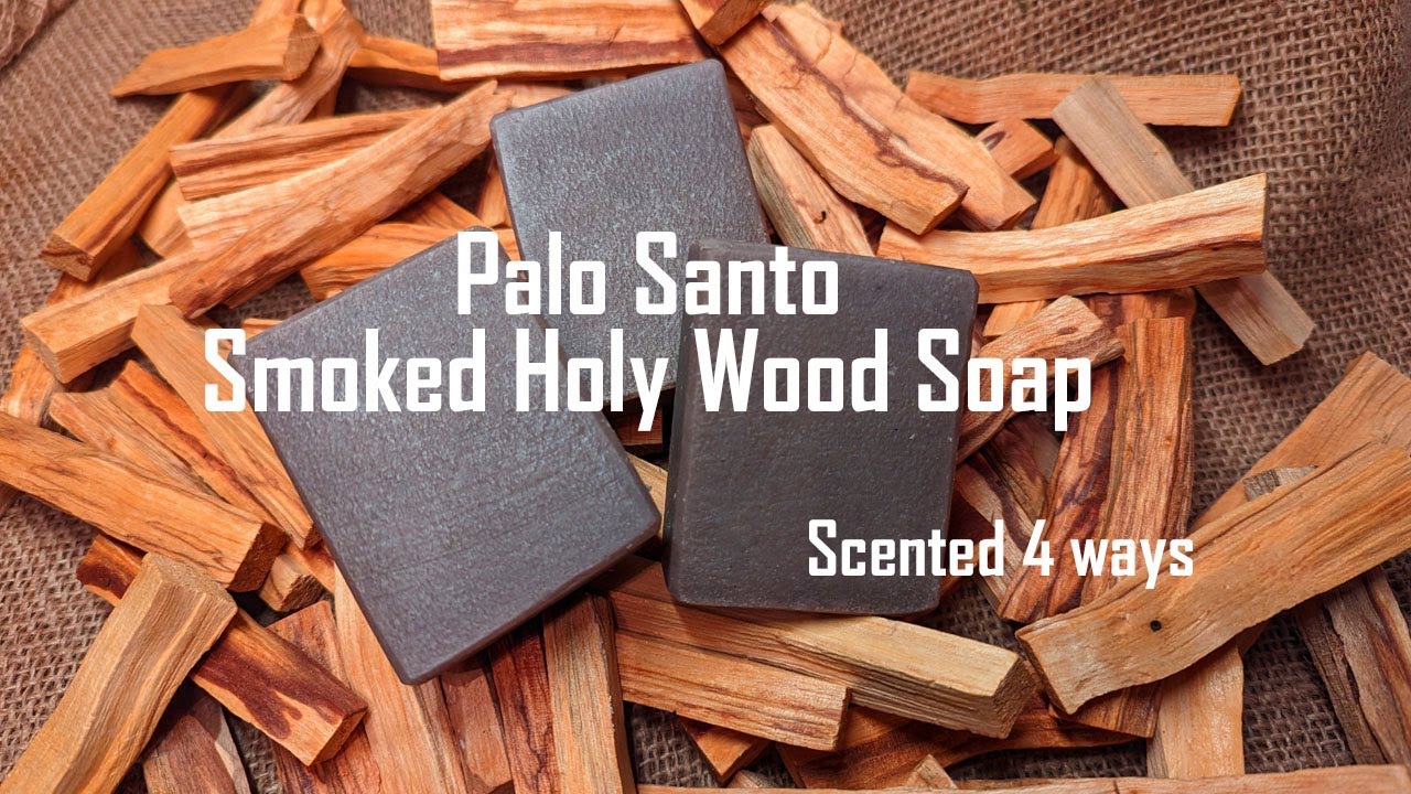 How to make Palo Santo Soap using real Palo Santo Wood & Essential Oil