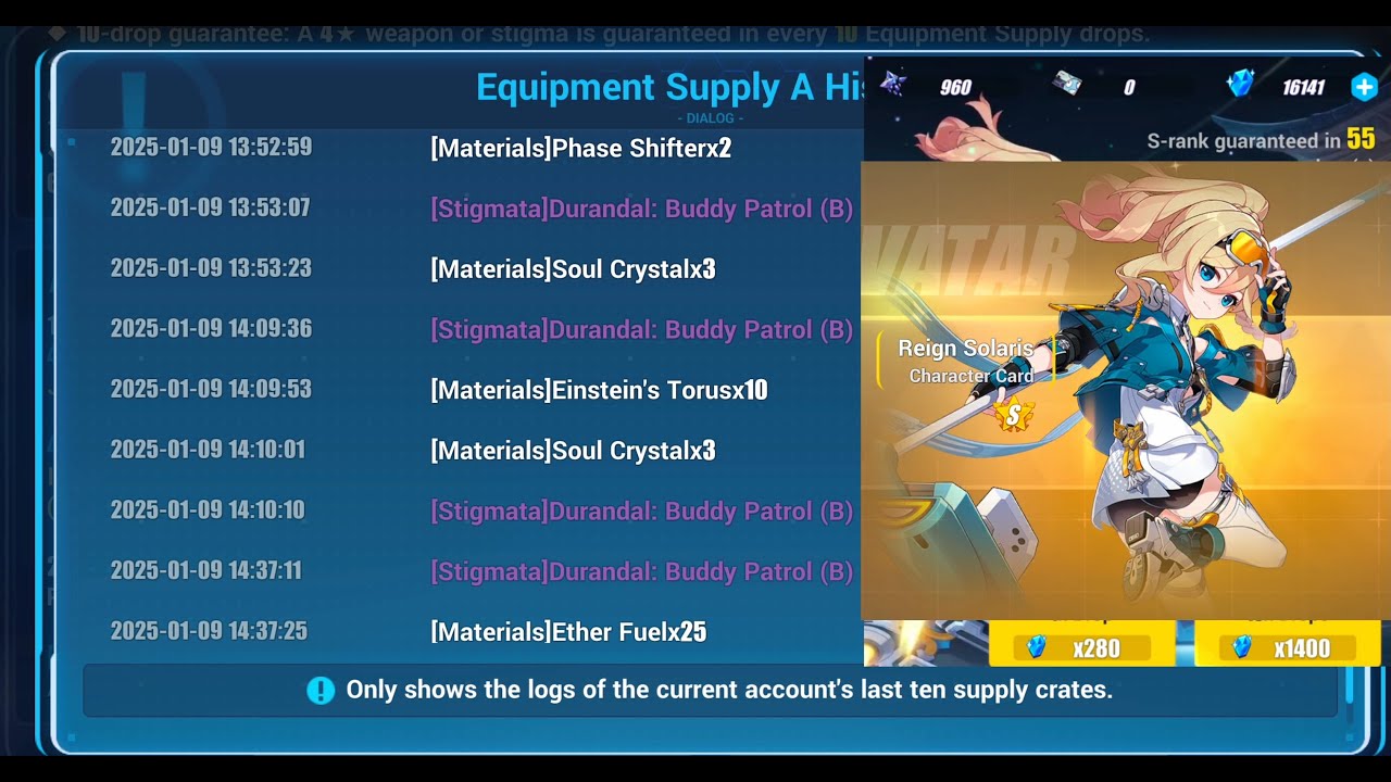 So You Were F2P This Patch | v8.0 Durandal Battlesuit: Reign Solaris Honkai Impact 3rd Gacha | SEA