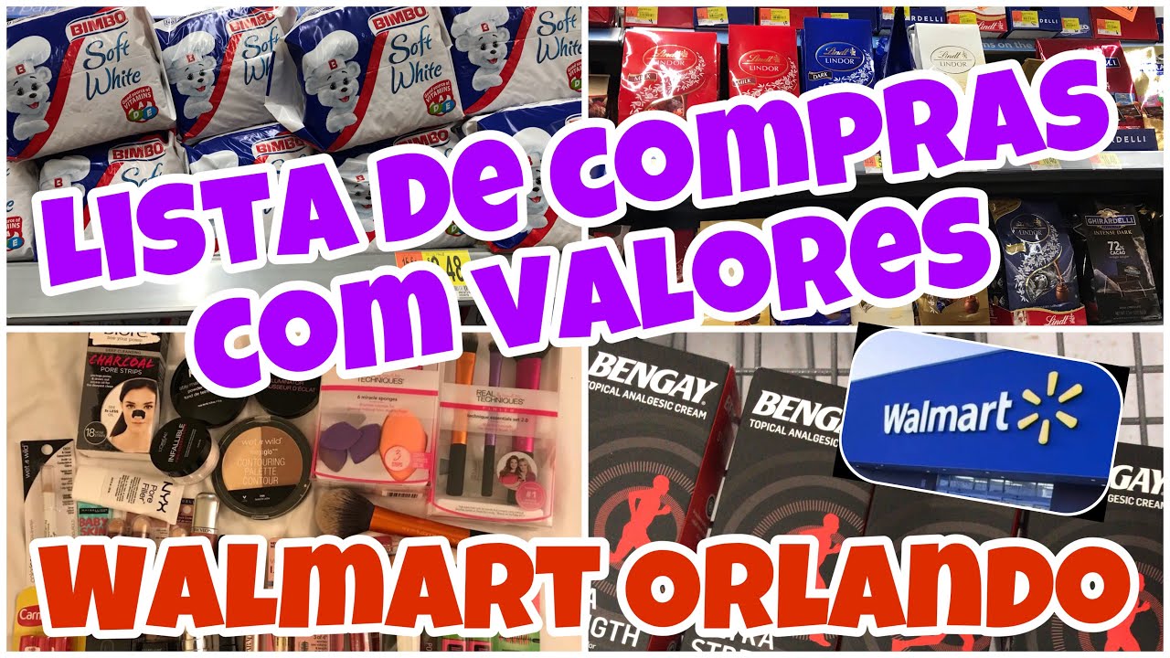 WALMART ORLANDO - O QUE VOC&Ecirc; N&Atilde;O PODE ESQUECER DE COMPRAR | DISNEY 2019