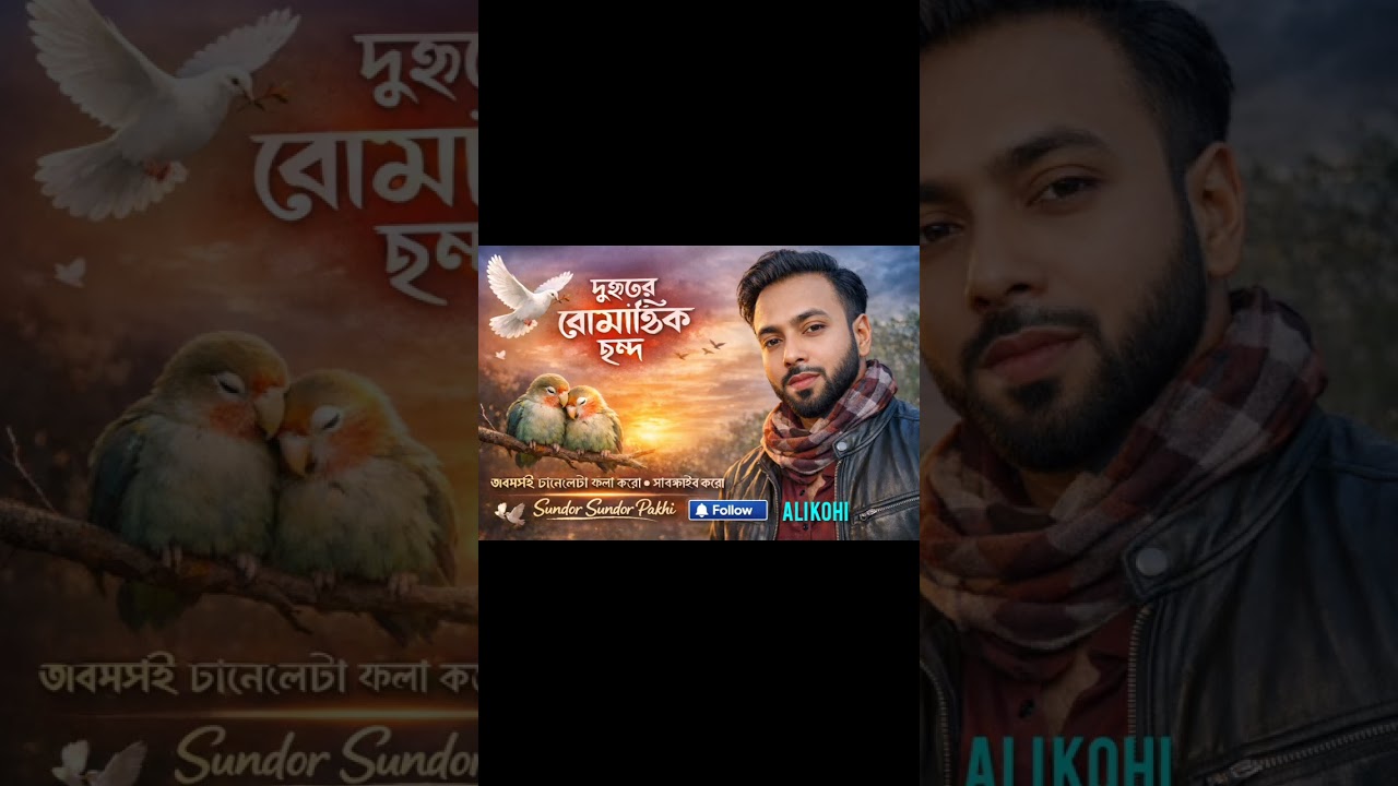 Title: Emotional Bangla Romantic Song | Dukher Romantic Chondo 🕊️💔
