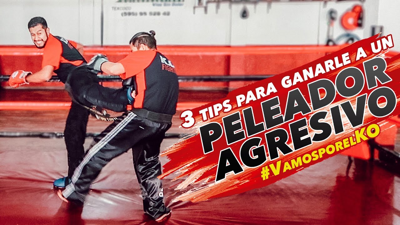 ¿Cómo ganarle a un peleador Agresivo? | kick boxing, lima lama, muay thai, karate, mma...