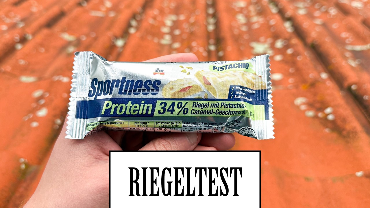 DM Sportness - Riegel mit Pistachio-Caramel-Geschmack | RIEGELTEST