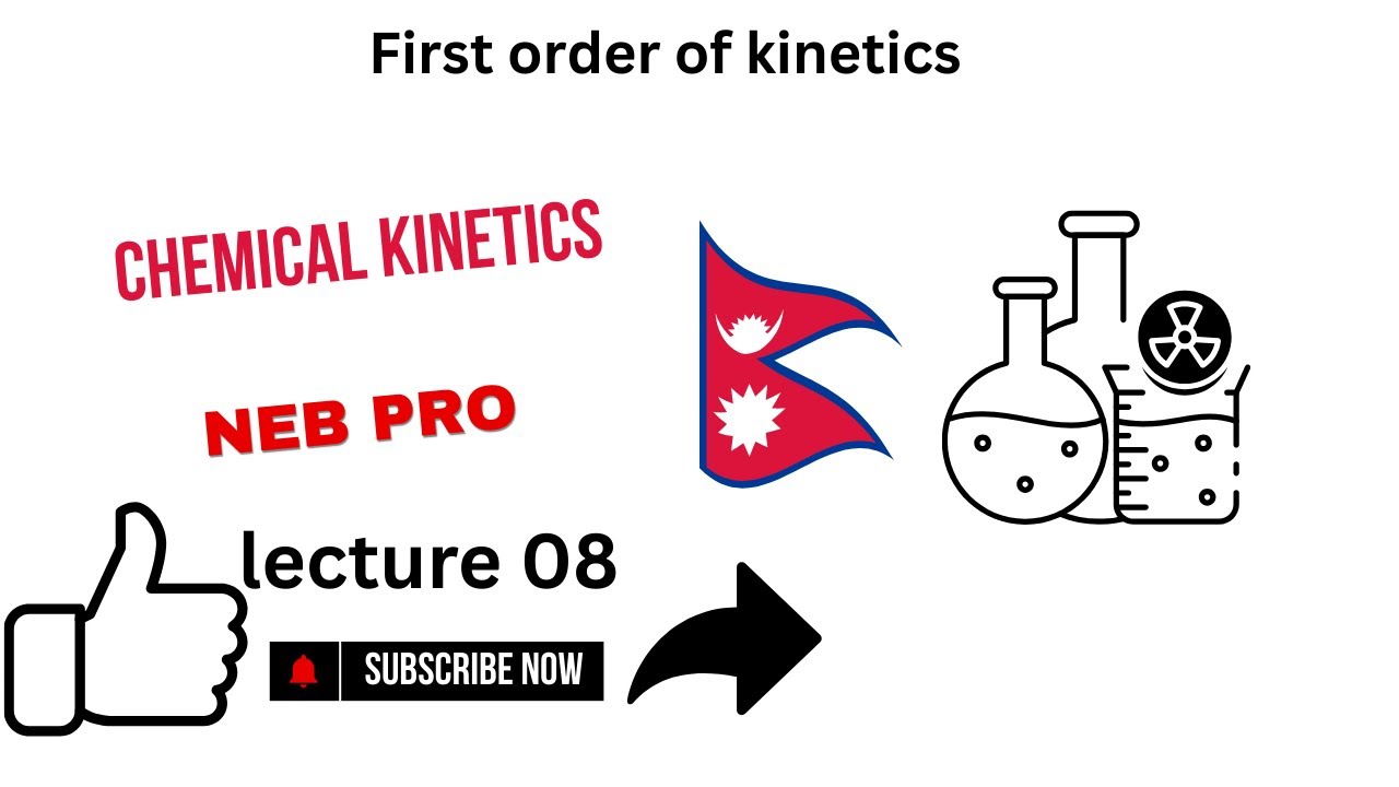 First Order of Kinetics and Half Life | Chemical Kinetics | Class 12 Chemistry | Neb Pro