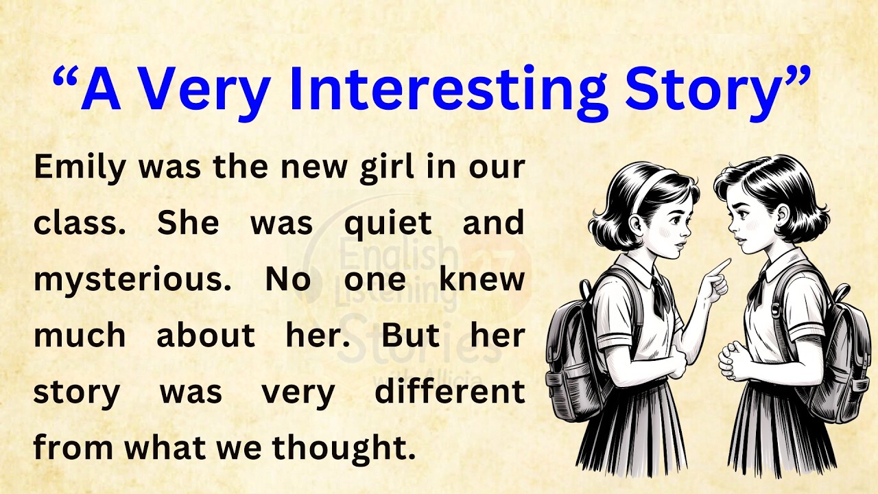 Learn English Through Story | The Sad Girl | Easy English Listening Practice | Graded Reader