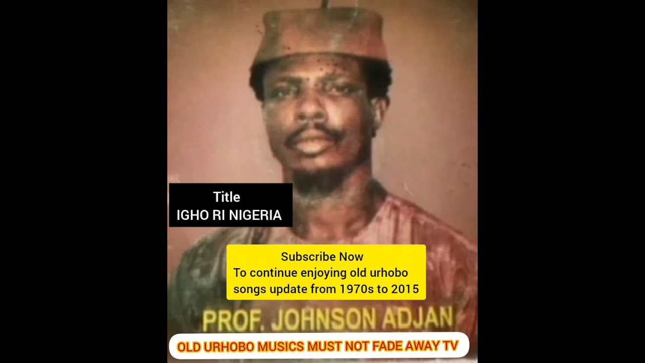 Prof. Johnson Adjan _IGHO RI NIGERIA 