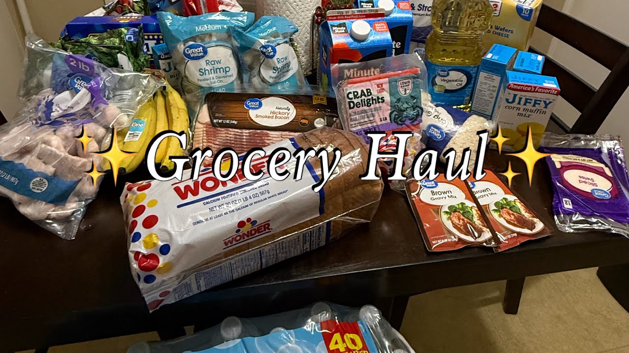Walmart Grocery haul 