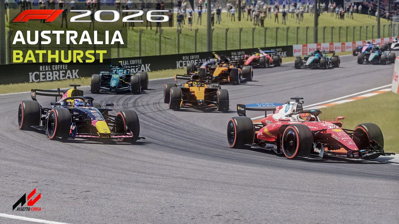 F1 2026 Australian Grand Prix Bathurst Mount Panorama Circuit Assetto Corsa