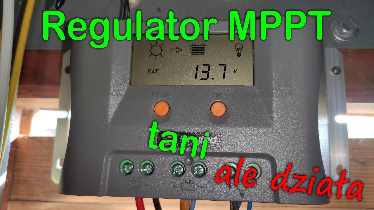 Tani kontroler ładowania MPPT - w końcu znalazłem działający!