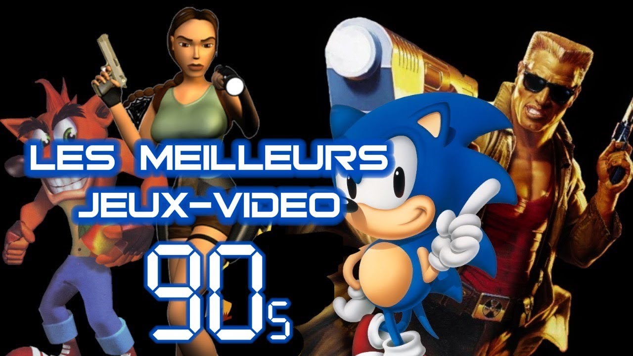 Les meilleurs Jeux-Video 90's | 1990 à 1999 FR (trailers, spot TV)