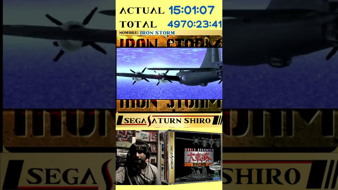 (Vertical) SSS 430 Iron Storm | Parte 4 | Sega Saturn Shiro #Sega #816