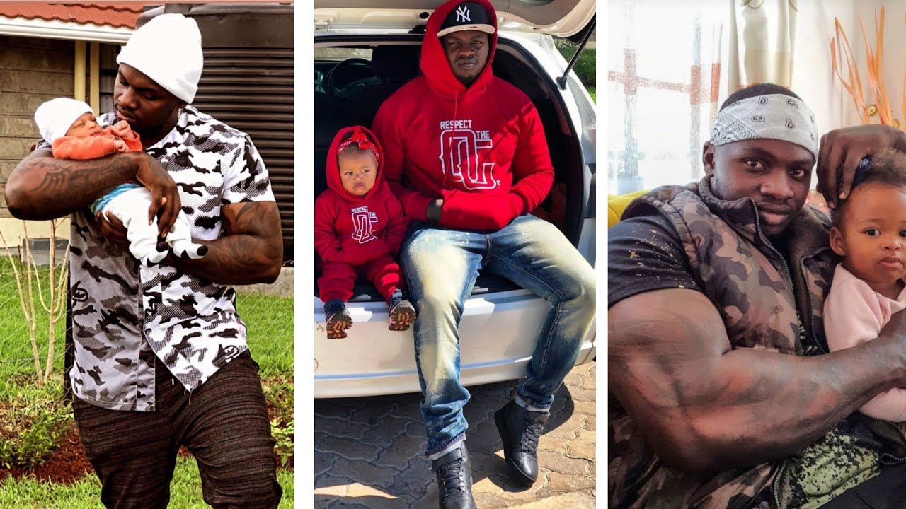 KHALIGRAPH JONES Videos of him and his 2 CHILDREN
