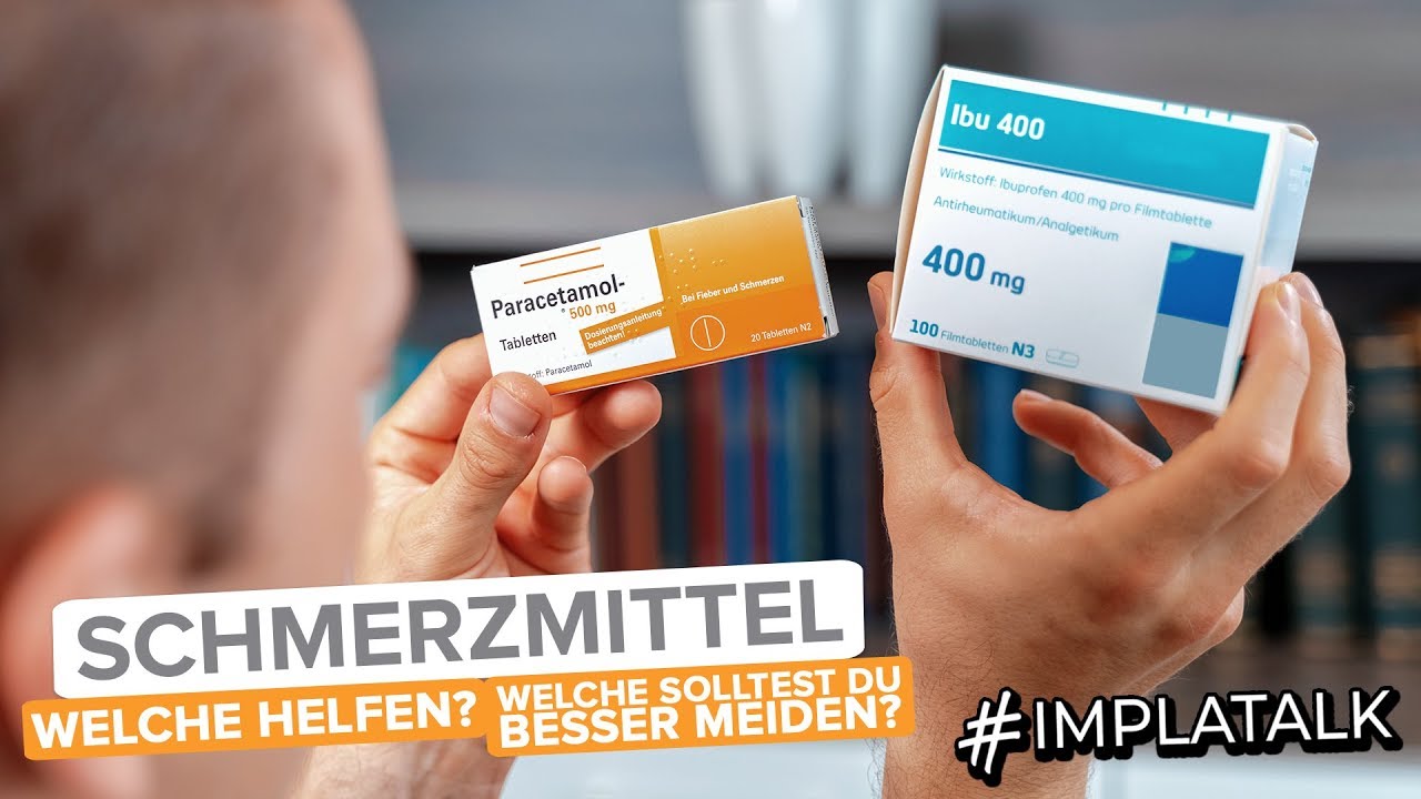 Welche Schmerzmittel helfen wirklich? Welche sollte man unbedingt meiden?