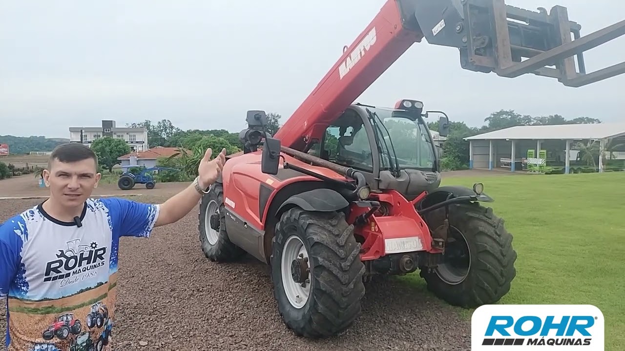 Conheça um pouco do manipulador telescópico da MANITOU
