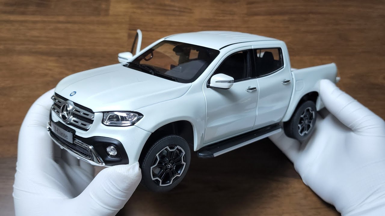 1:18 Diecast model car/ Mercedes-Benz X-Klasse review [Unboxing]
