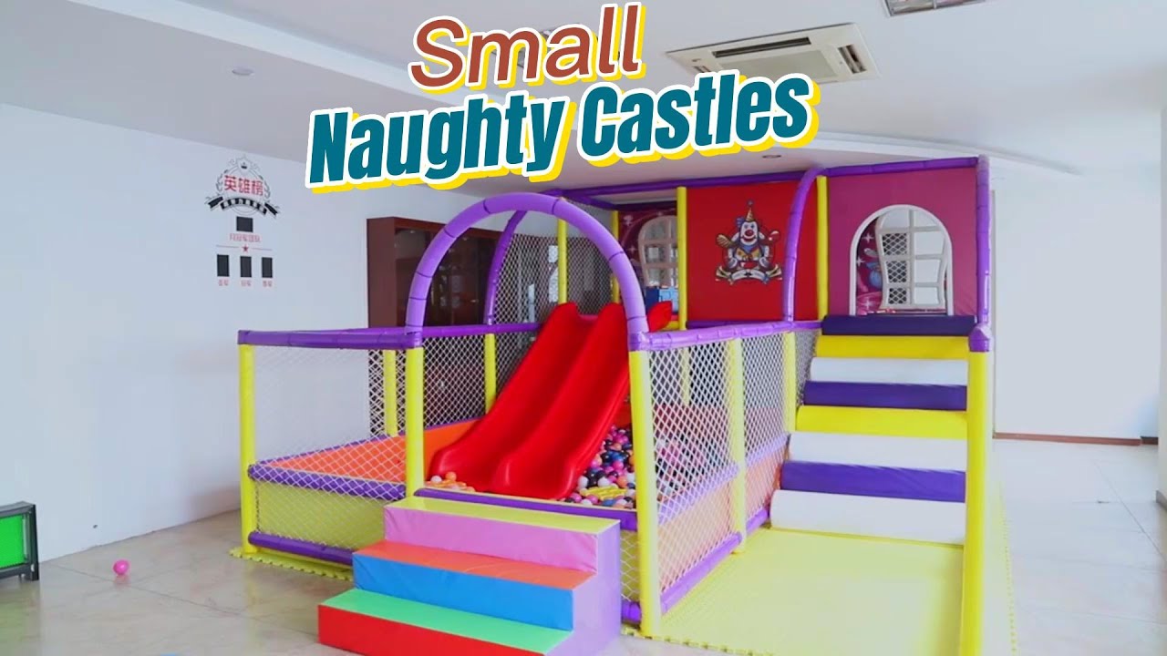 Small naughty castle---indoor amusement equipment，indoorplayground Business