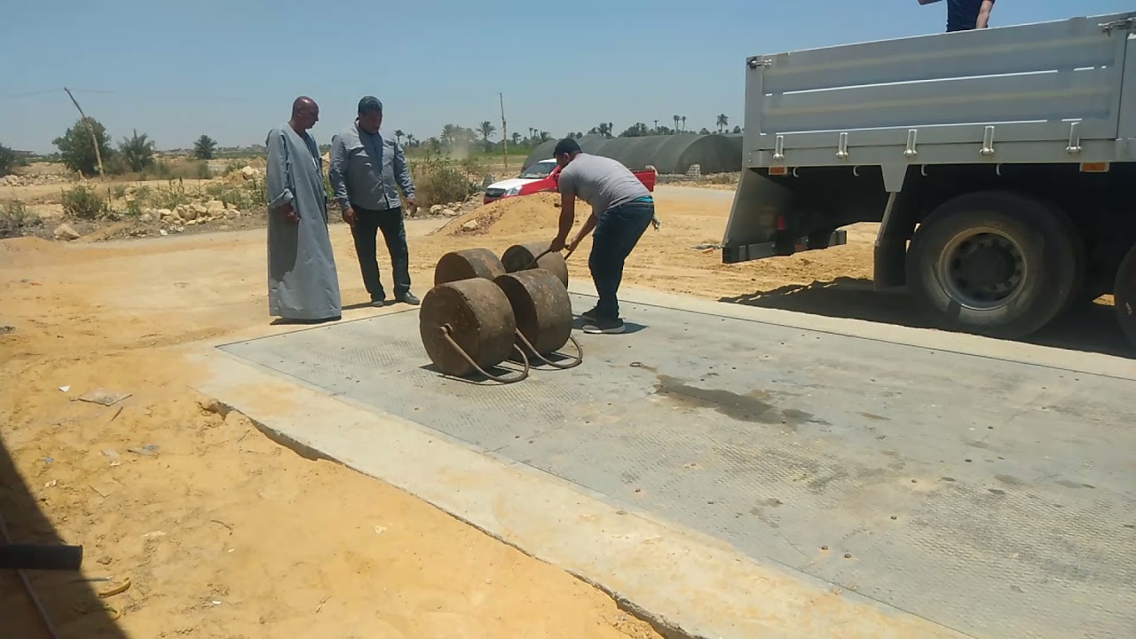 دمغ ومراجعة ميزان بسكول من مصلحة الدمغ والموازين