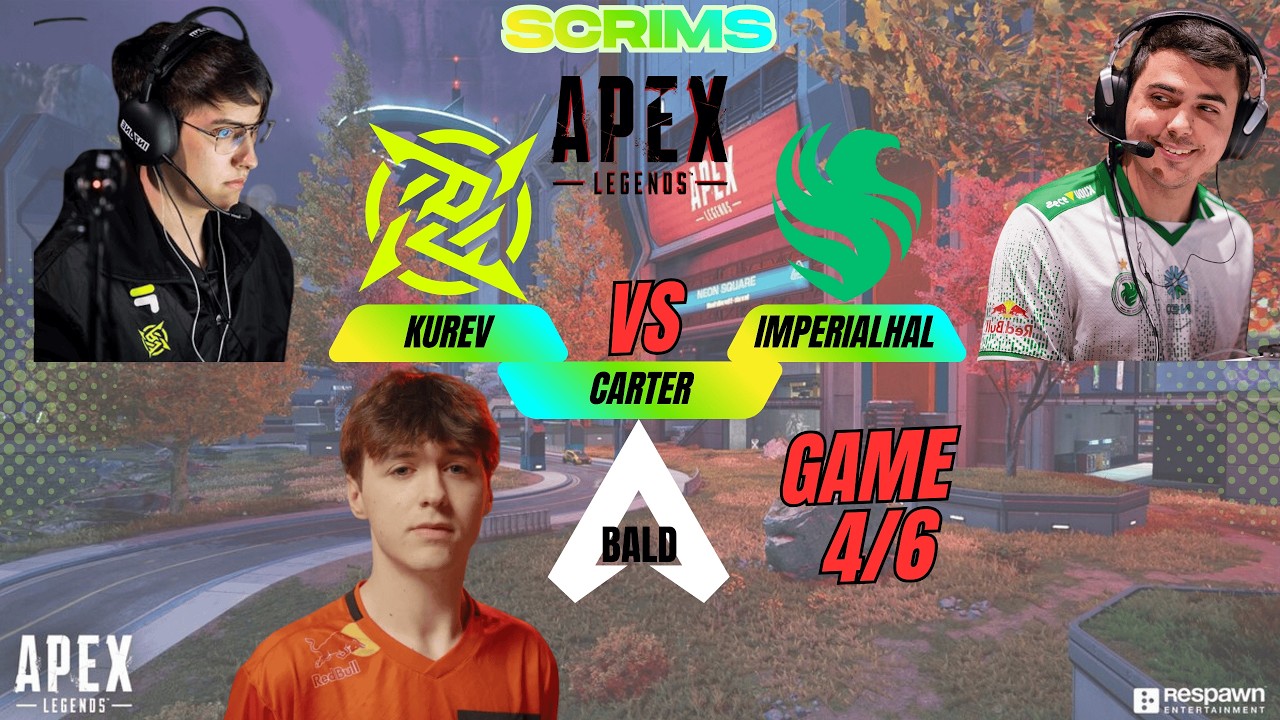 ImperialHal против Kurev против Carter 😳🔥| Apex Legends
