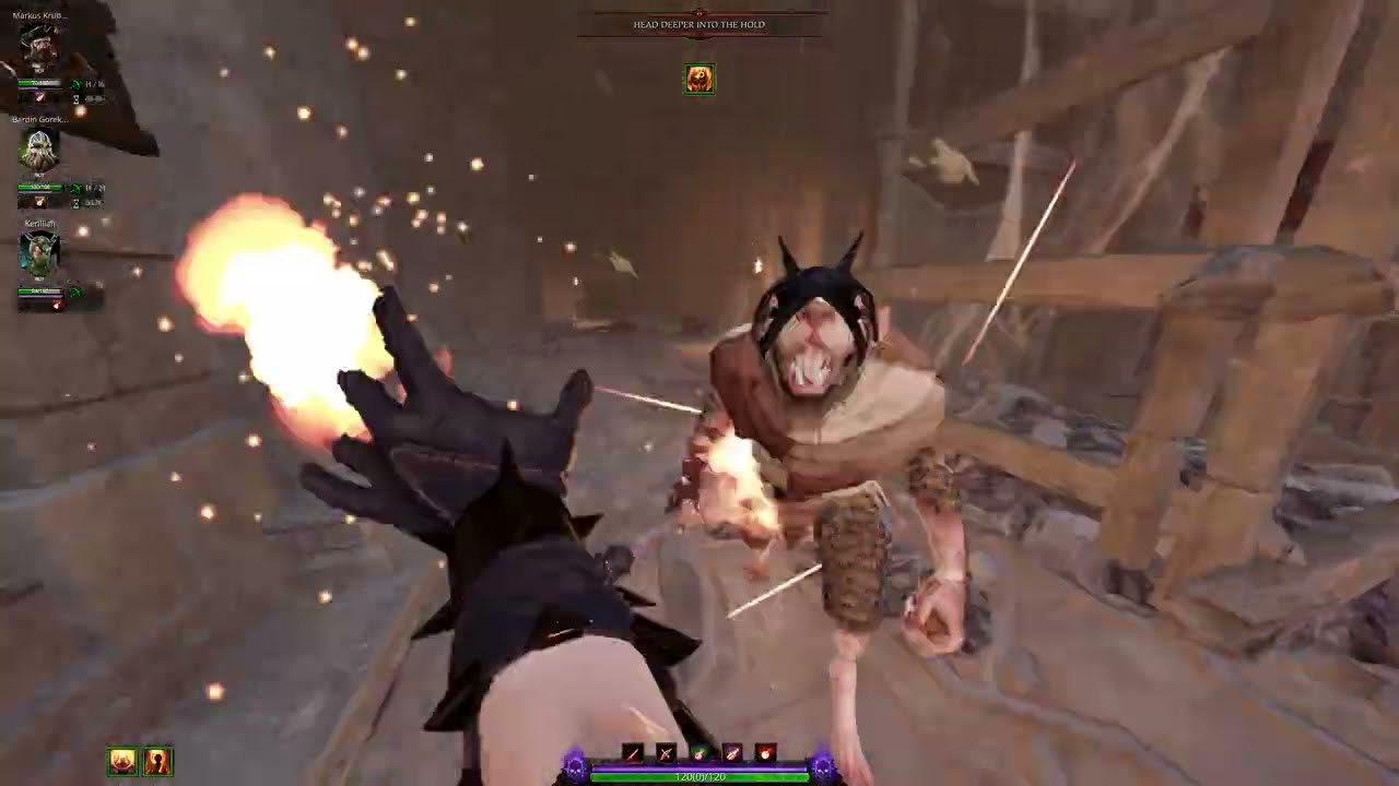 Warhammer  Vermintide 2 2025 09 12 Battle Wizard The Feast of Grimnir Cataclysm with Bots