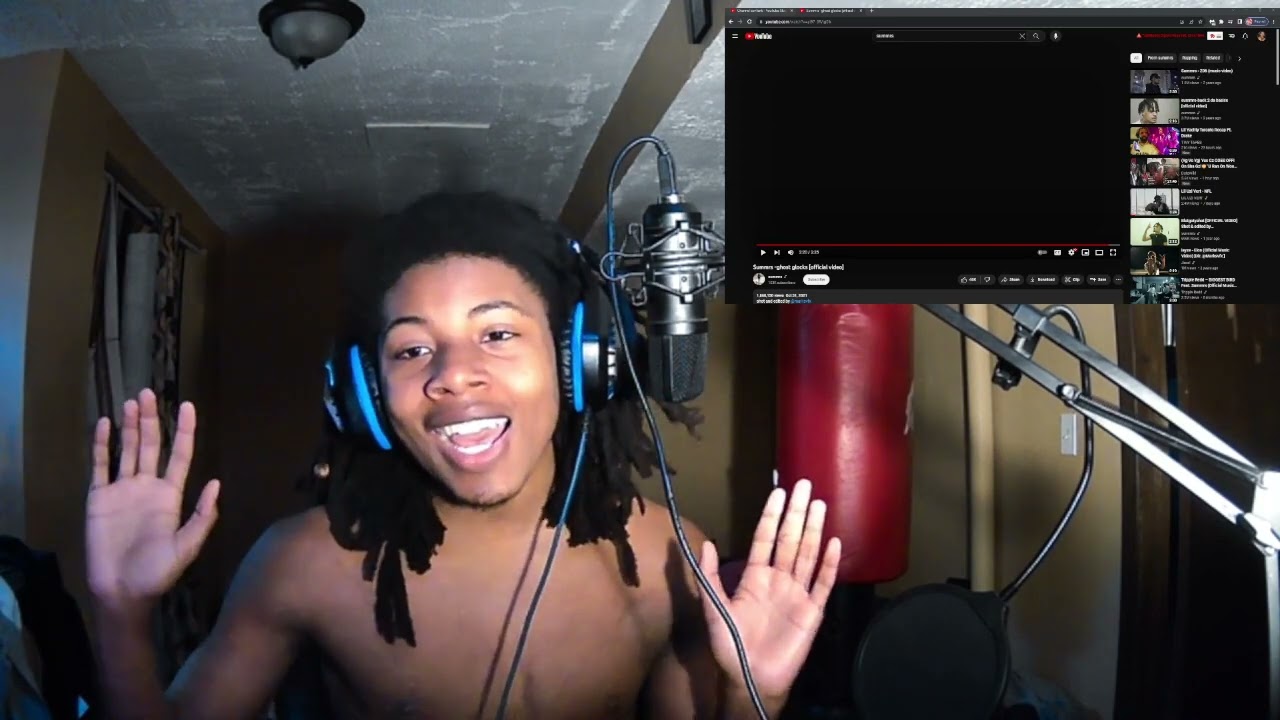SpazzoReactz Reacts to Summrs -ghost glocks [official video]