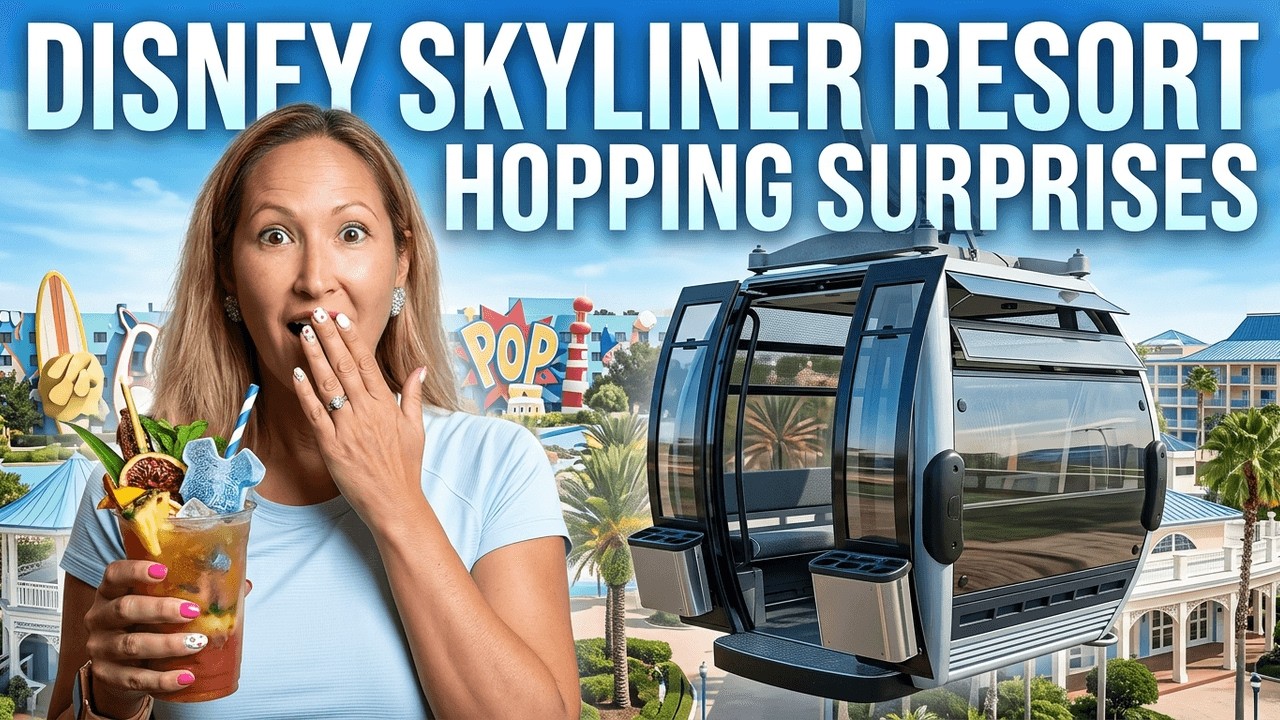 Disney Skyliner Hop – Resort Stops, Snacks & Vibes