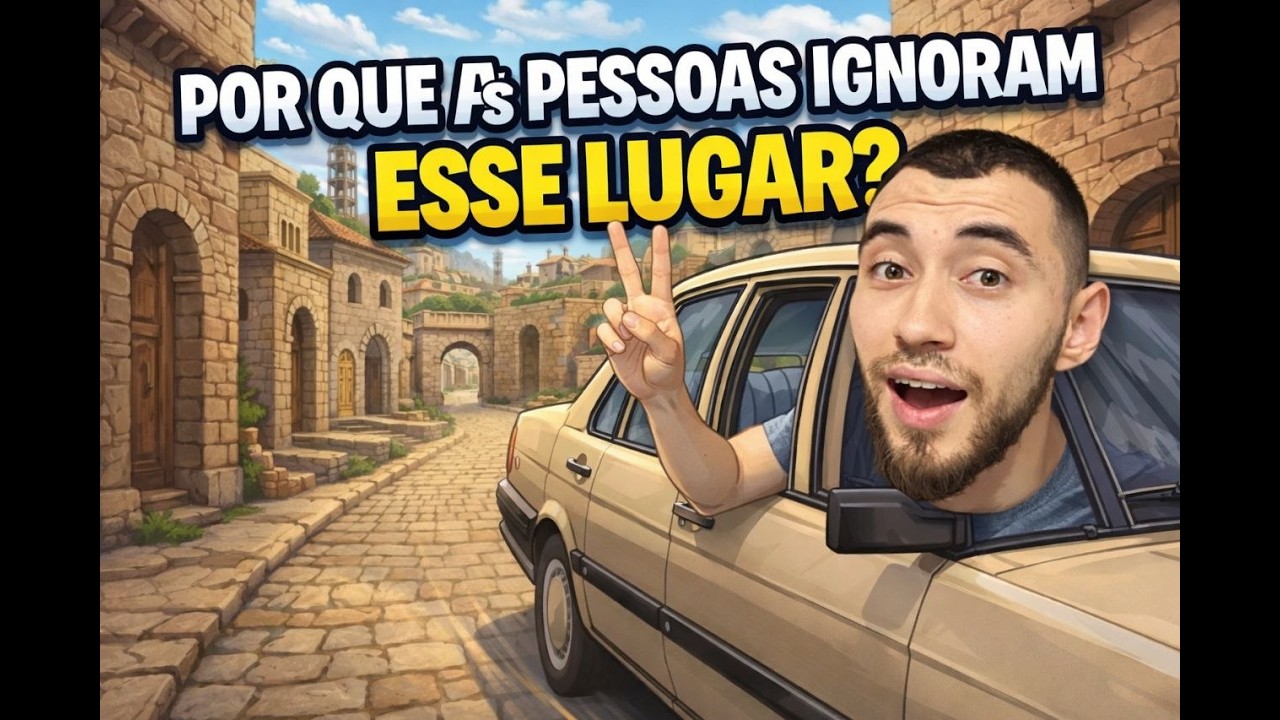 99% DAS PESSOAS IGNORAM ESSE LUGAR | CIDADELA ANTIGA NO CENTRO QUE NINGU&Eacute;M V&Ecirc; | VLOG DO GRINGO