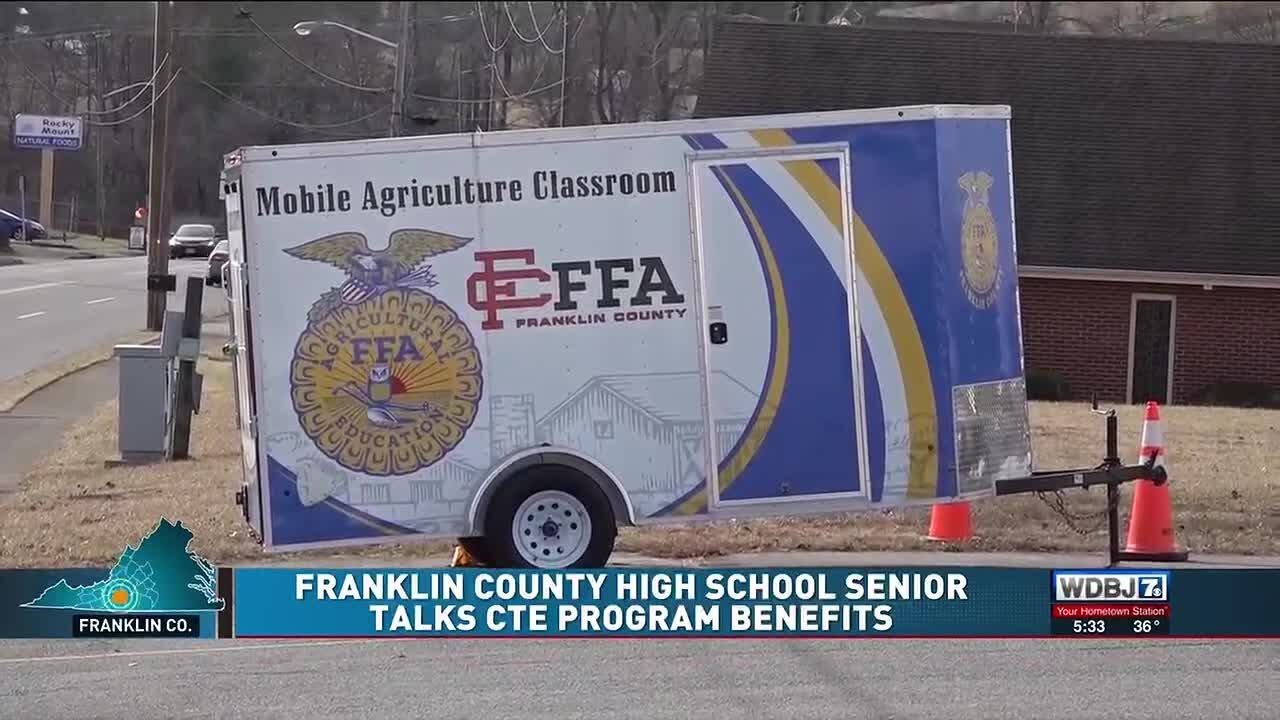 Franklin County High School Senior Talks CTE Program Benefits