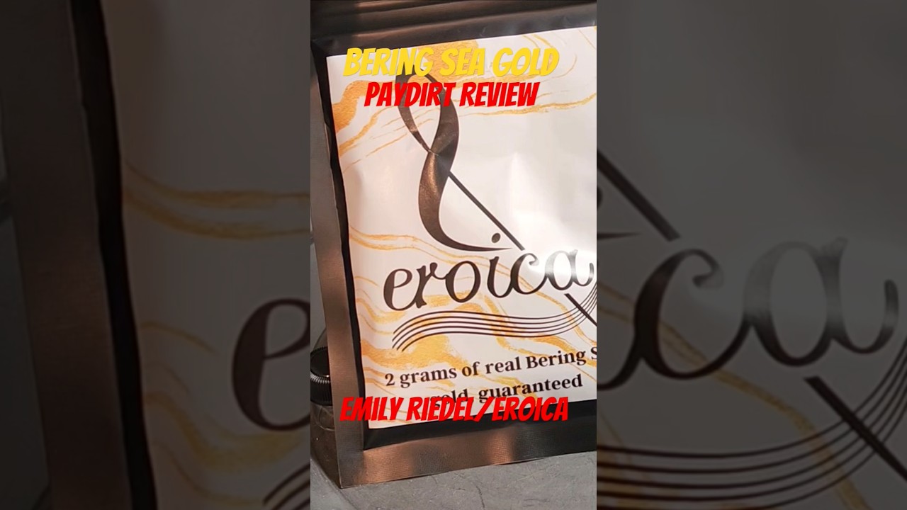 Обзор золотоносной породы Берингова моря! Эмили Ридель/Eroica. Гарантированное содержание золота ...