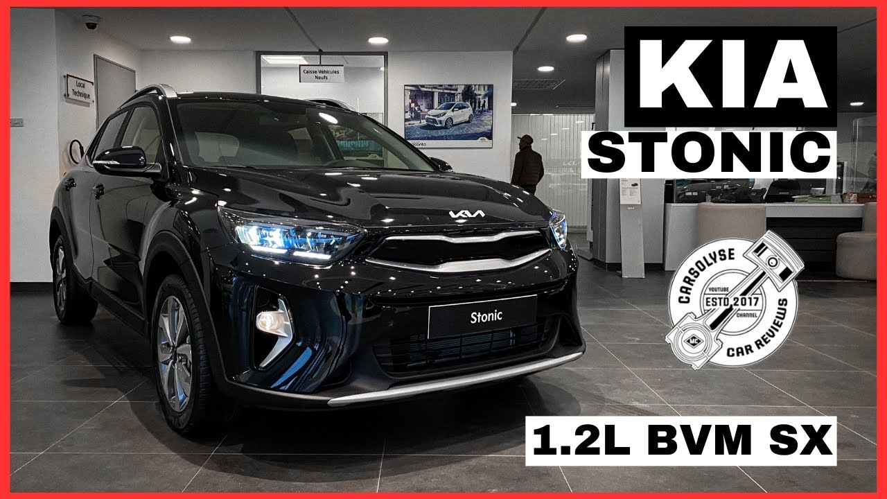 KIA STONIC SX | 1.2L BOÎTE MANUELLE | MIEUX QU'UN VOLKSWAGEN T-CROSS ?