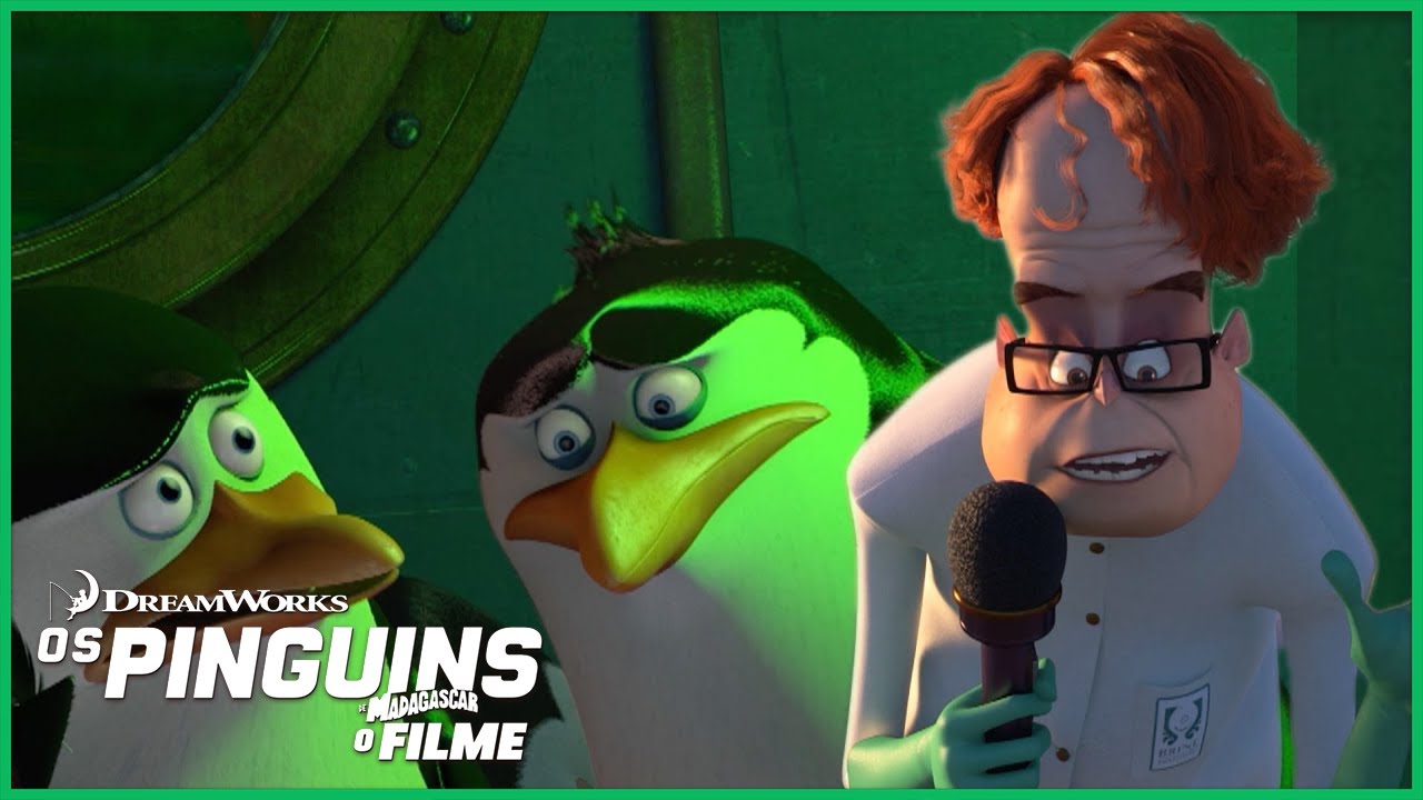 Pinguins vs. Um Cientista Maluco! 😳🐧🧪 | DreamWorks Madagascar em Português