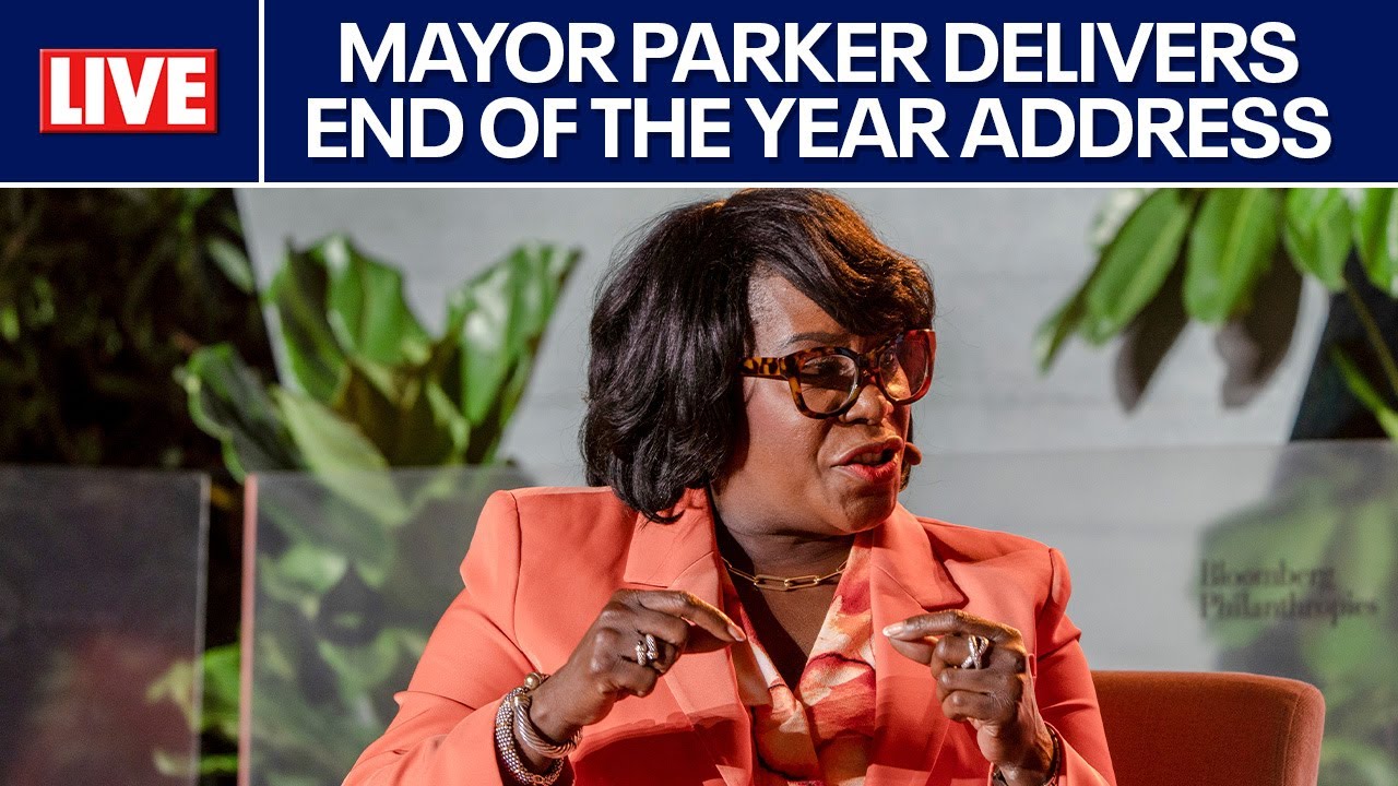 Mayor Cherelle Parker delivers year-end address