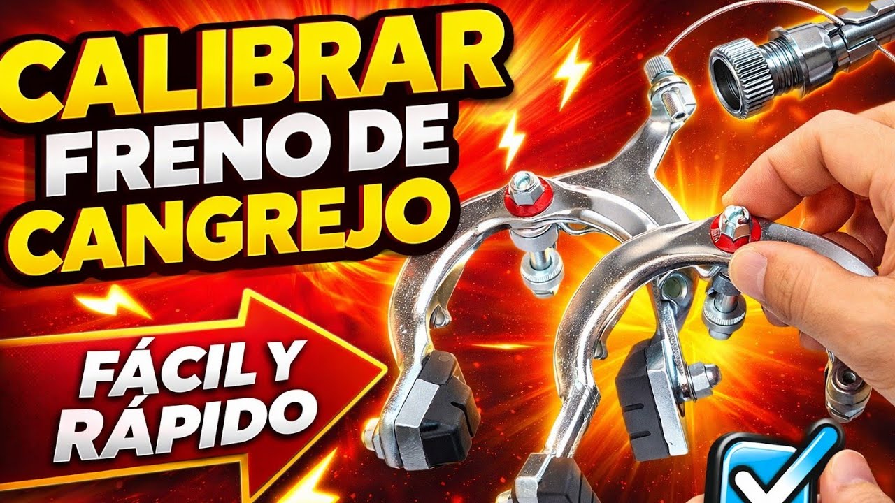 R&aacute;pido y F&aacute;cil Calibraci&oacute;n de Frenos de Cangrejo en 5 Minutos