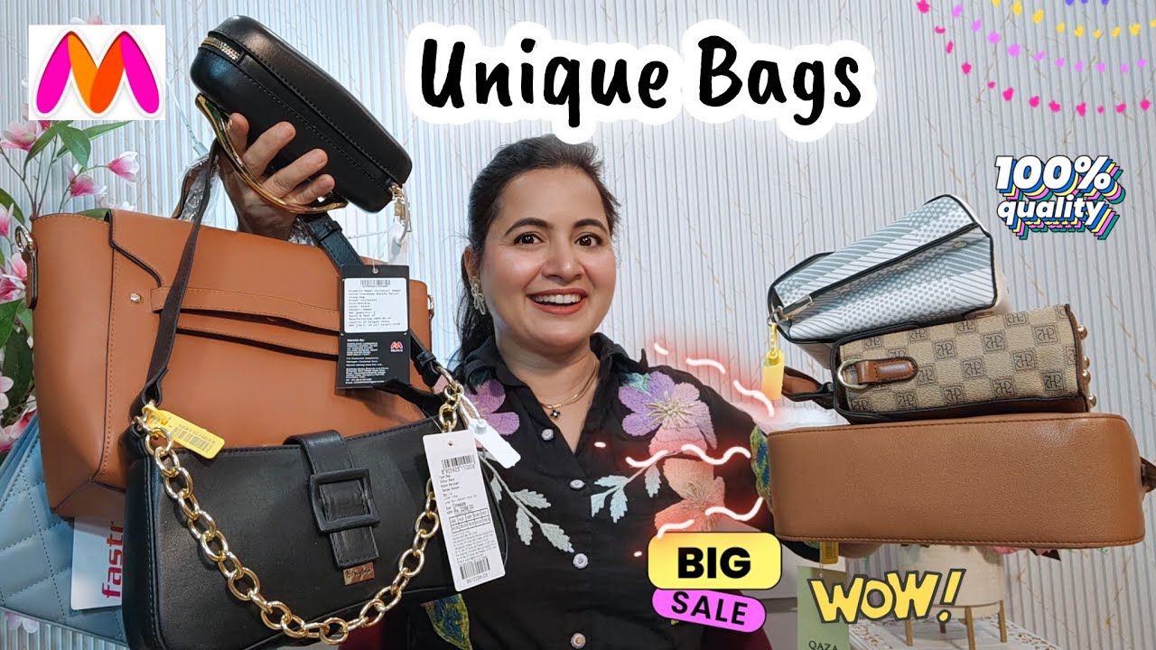 Premium Quality Bags  💕| Myntra Bags Haul | Perfect Office Bags & Sling Bags Haul | Neema's Corner