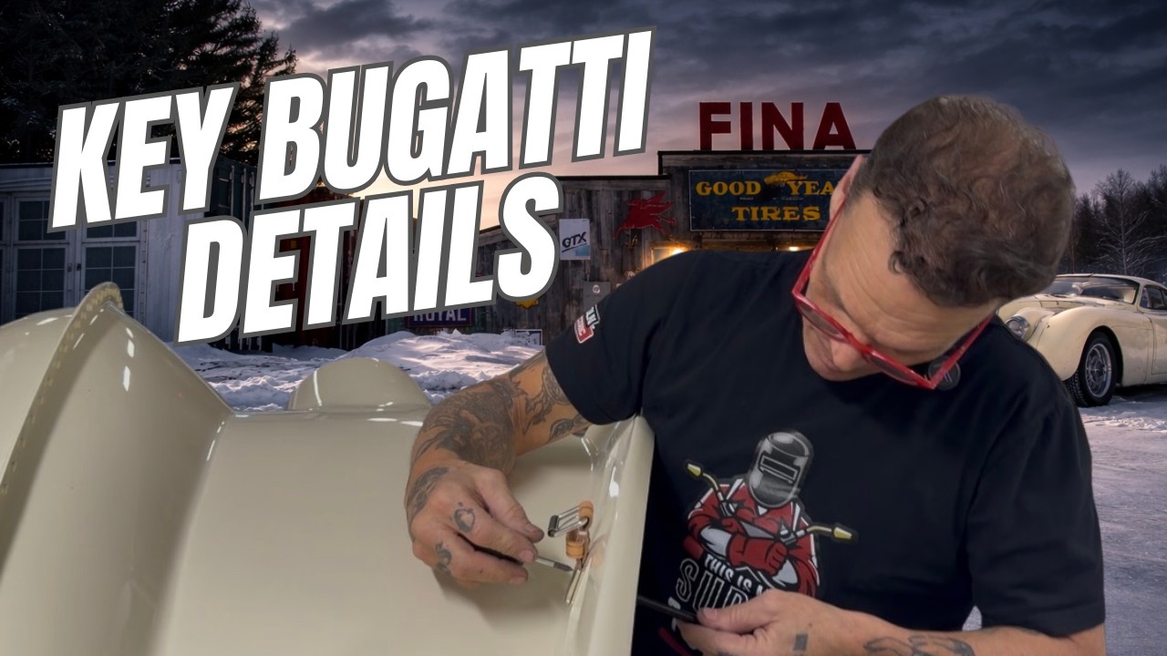 Straps, Emblem, Brake Booster&hellip; The Bugatti Is Coming Together