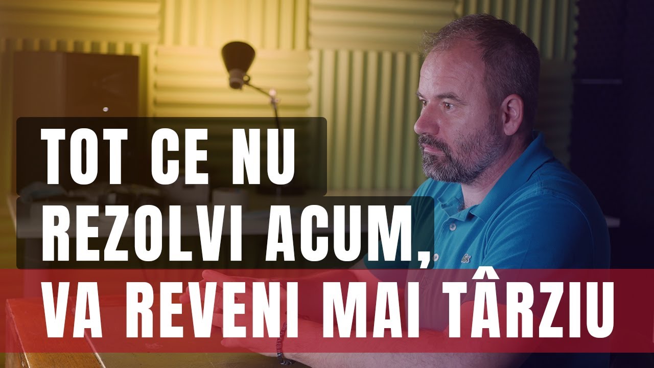 Traumele de care nu te ocupi, te vor bântui toată viața