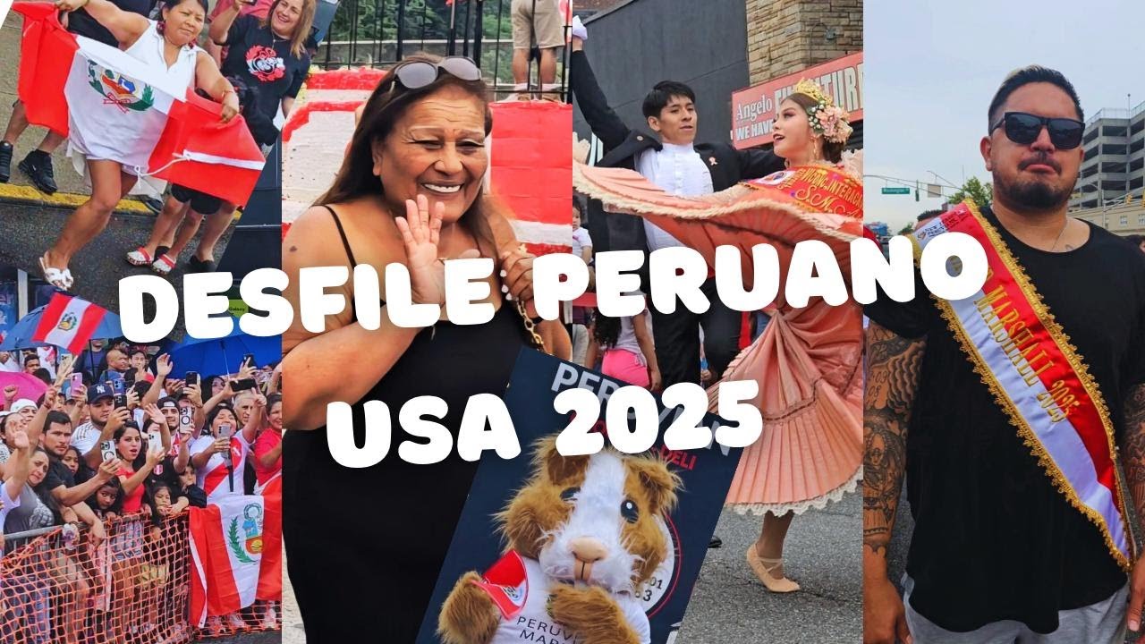 🇵🇪 DES FILE PERUANO DE NEW JERSEY 2025 | USA | NEW JERSEY PERUVIANS 🇵🇪
