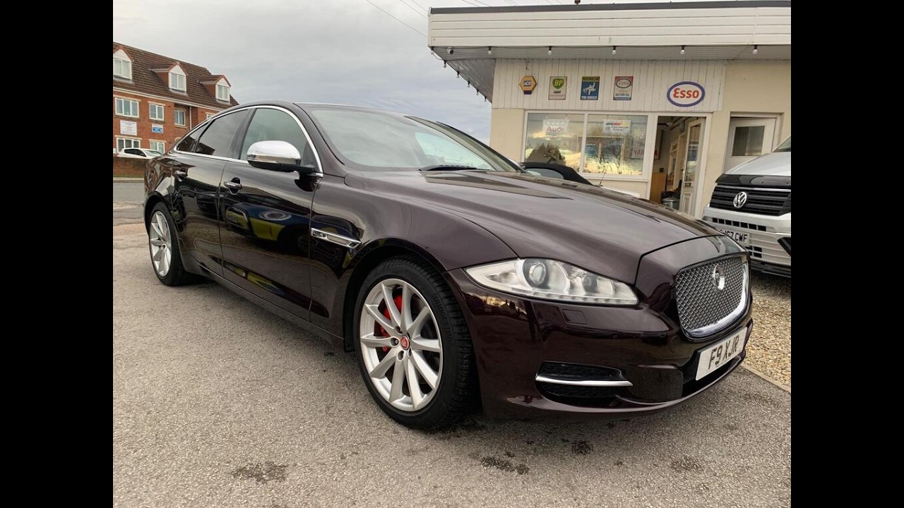 Jaguar XJ F9XJR at Hut Green Garage