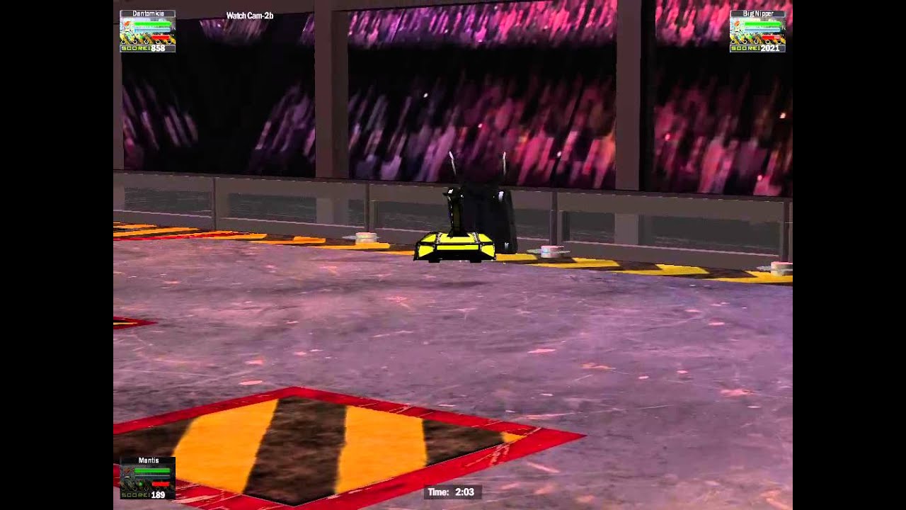 Dantomkia vs Big Nipper vs Mantis: Robot Wars Arena